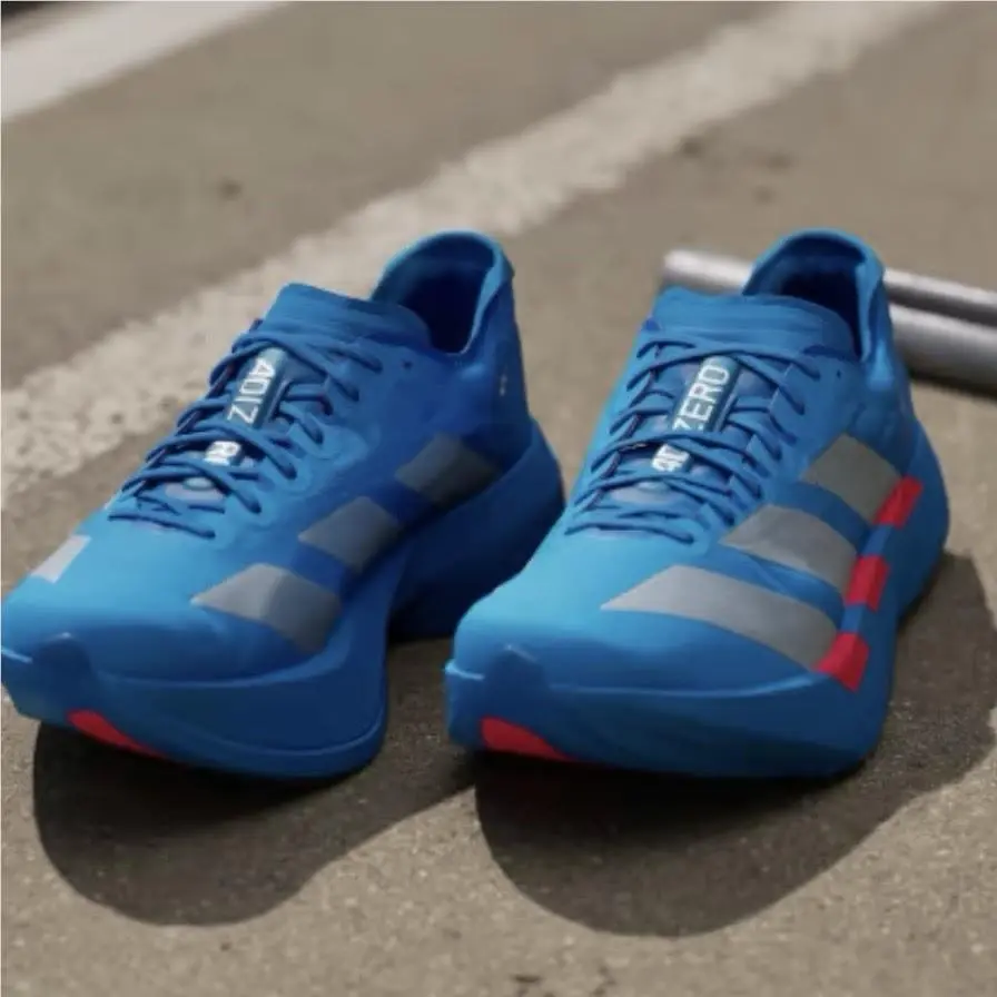 Adidas shoes - adidas adizero Adios 4 - adizero Adios - JR4796 - Blue 2