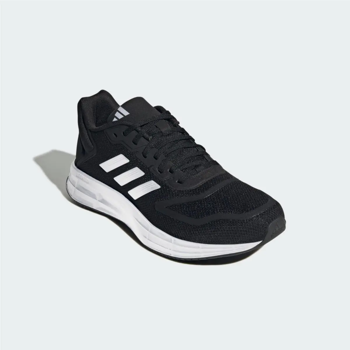 Adidas Duramo 10 GW8336 Sneakers Men`s Black White Athletic Running Shoes LIQ562