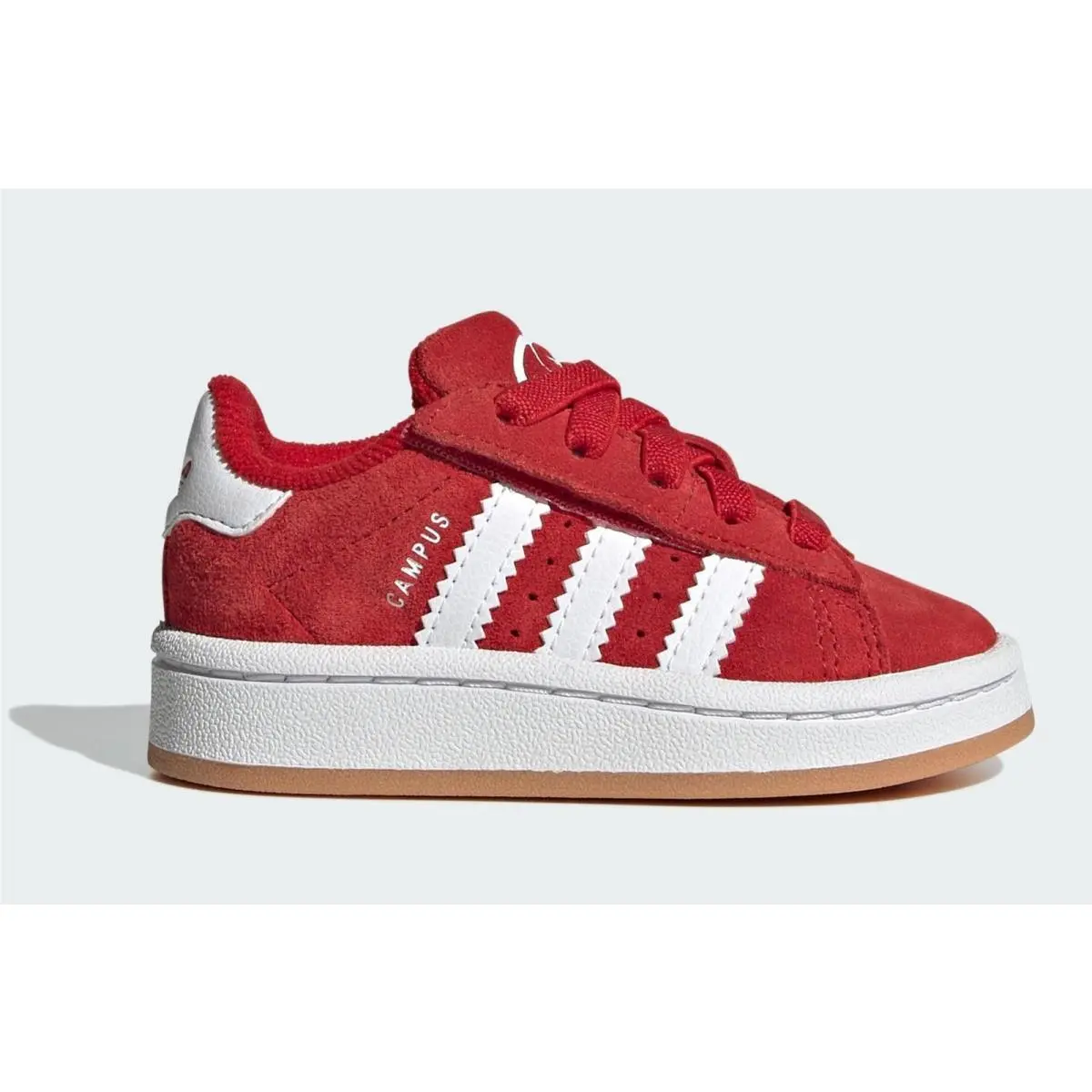 JI4336 Toddlers Adidas Campus 00S CF EL `camp Better Scarlet Cloud White`