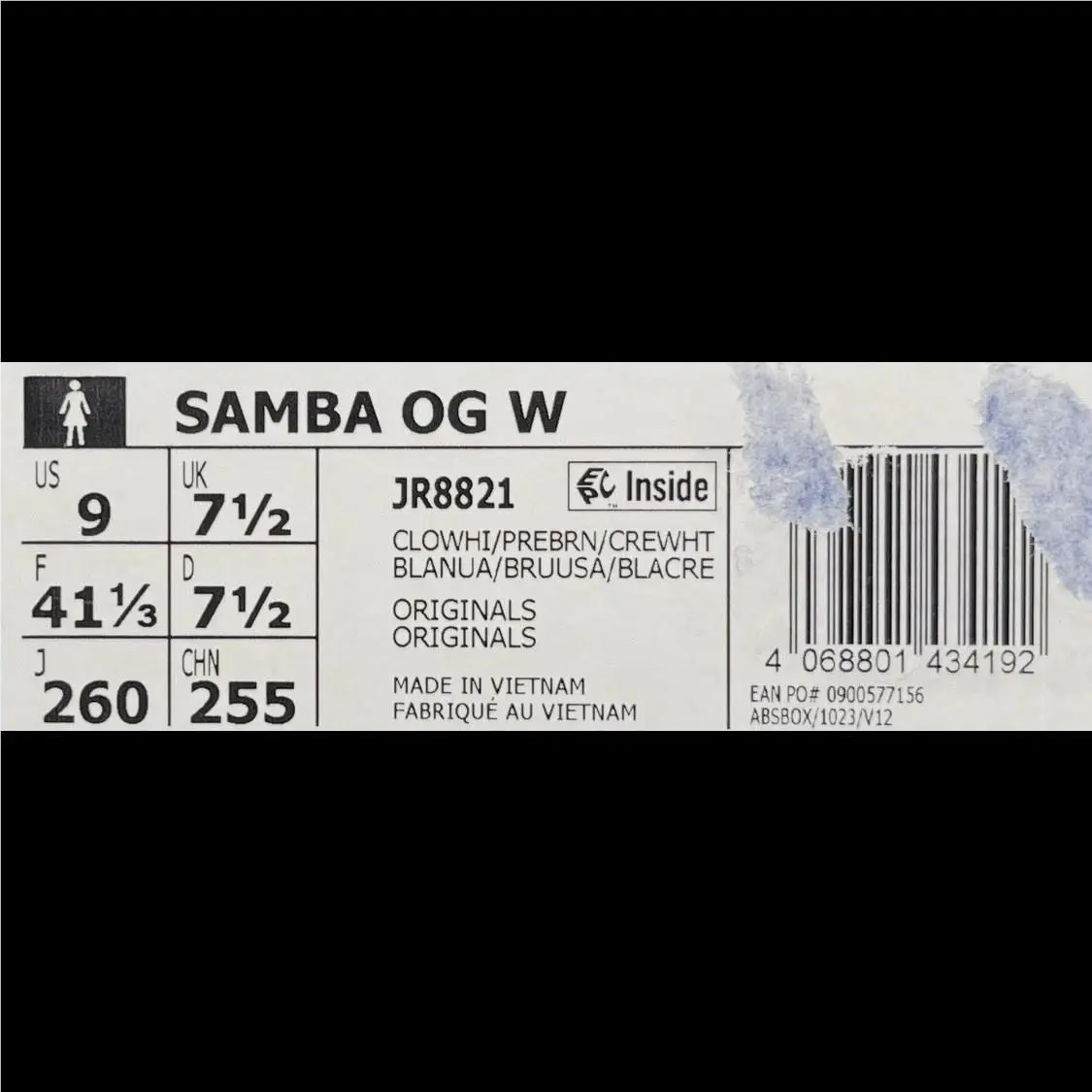 Adidas shoes - adidas Samba - Samba - JR8821 - Ivory 28