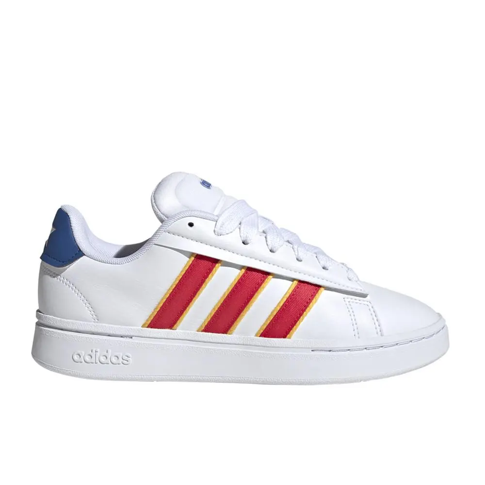 Adidas Grand Court Alpha 00S Lace Up Womens White Sneakers Casual Shoes JQ0027