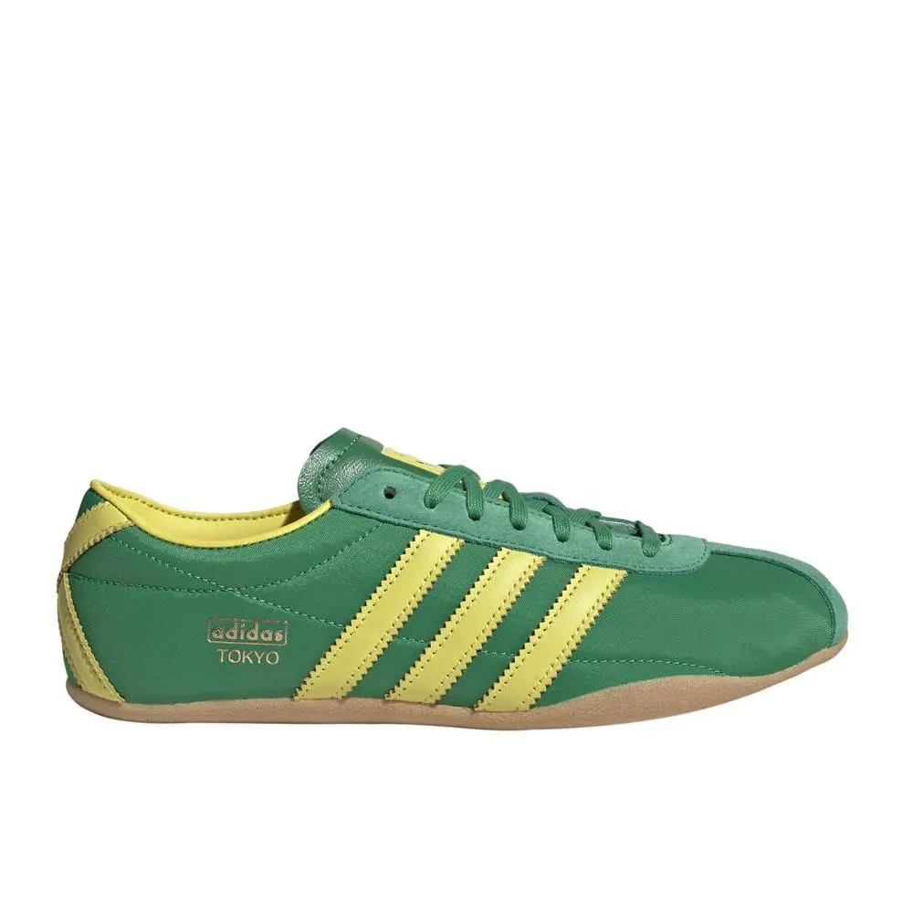 Adidas Tokyo Lace Up Womens Green Sneakers Casual Shoes JI3298-A