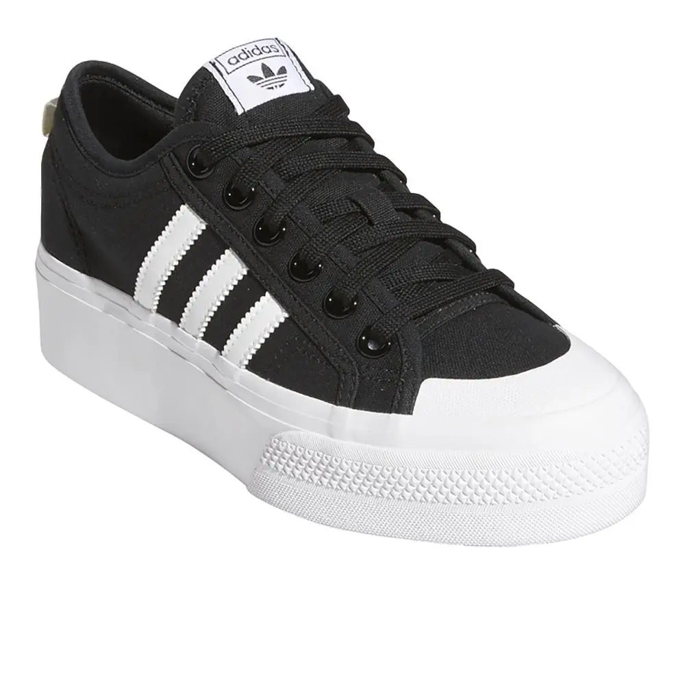Adidas shoes - adidas Nizza Platform Lace Up - FV5321-A - Black 8