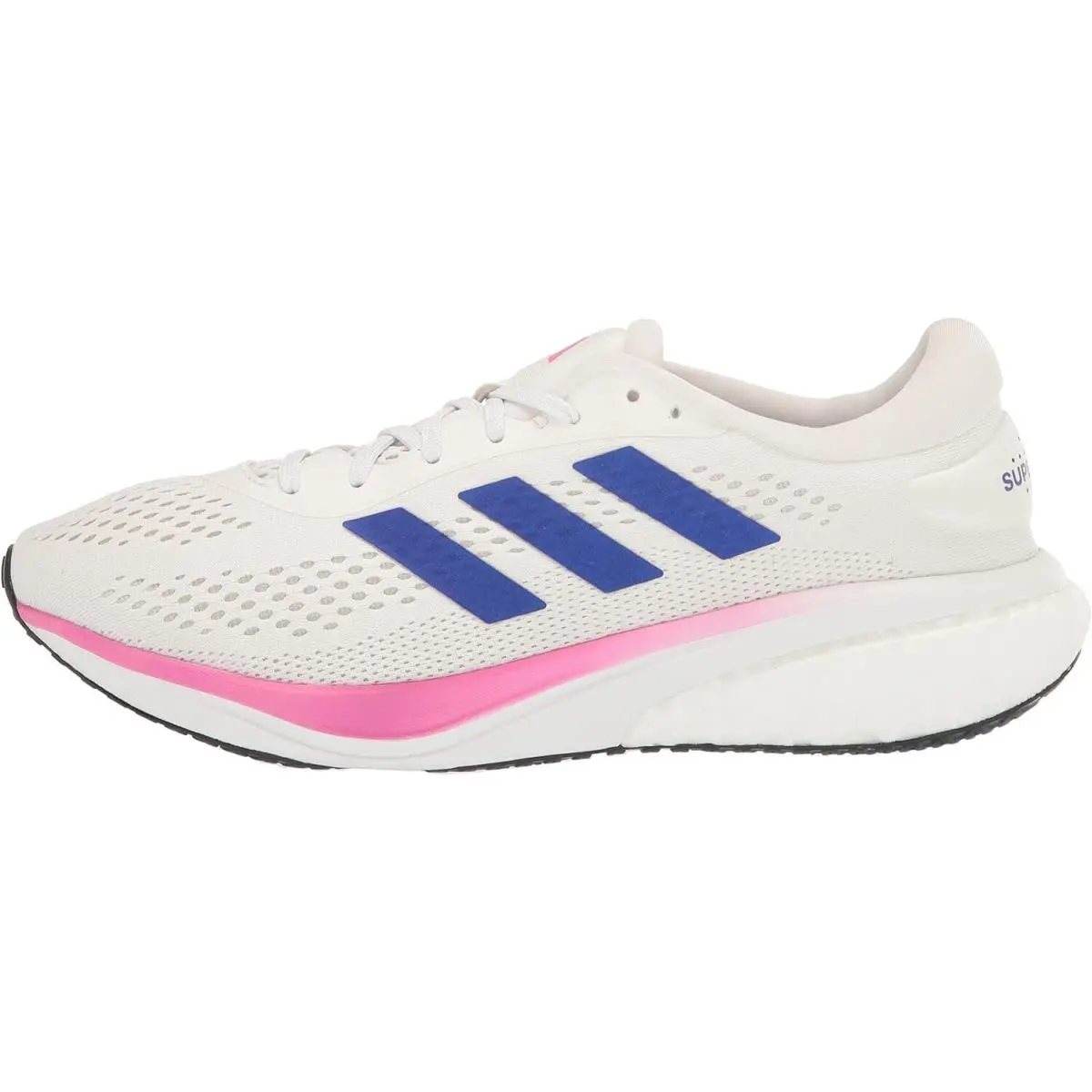 Adidas shoes - White, Lucid Blue, Lucid Fuchsia 3