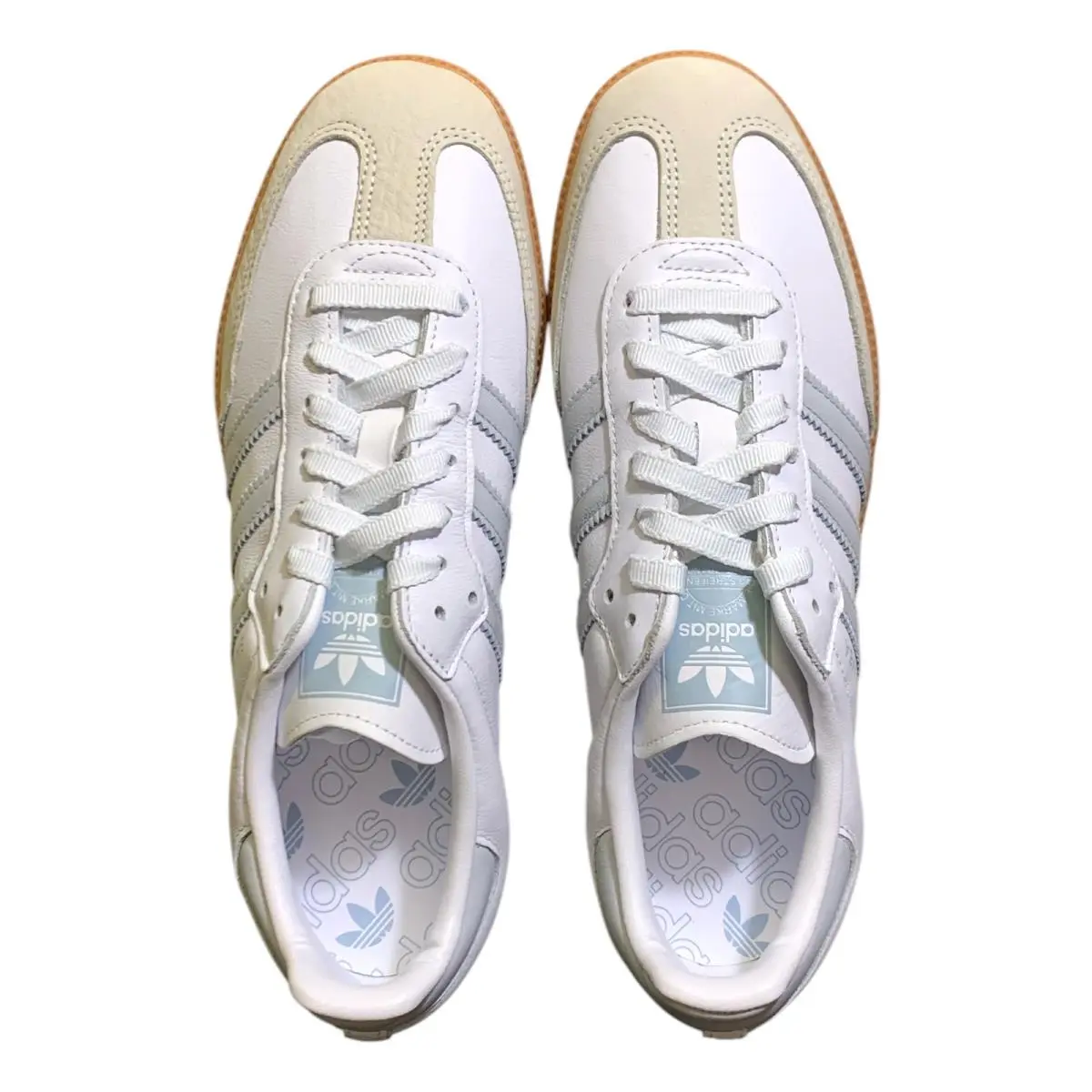 Adidas shoes - White/Quartz/Gum 18