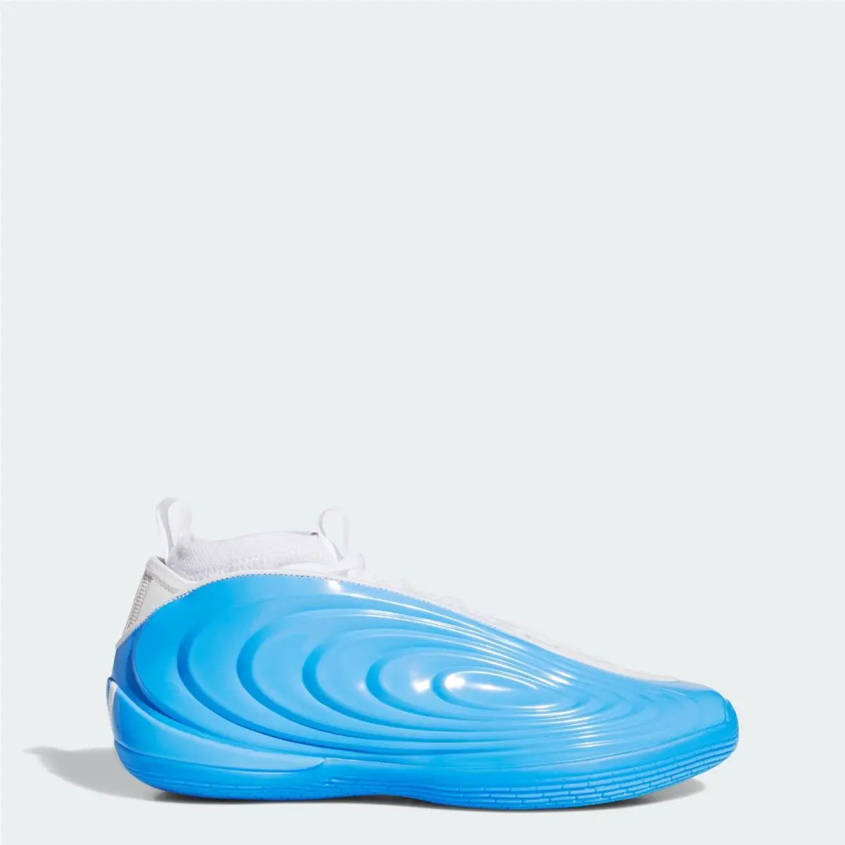Men Harden Volume 10 Shoes Lucid Aquamarine / Cloud White / Silver by Adidas