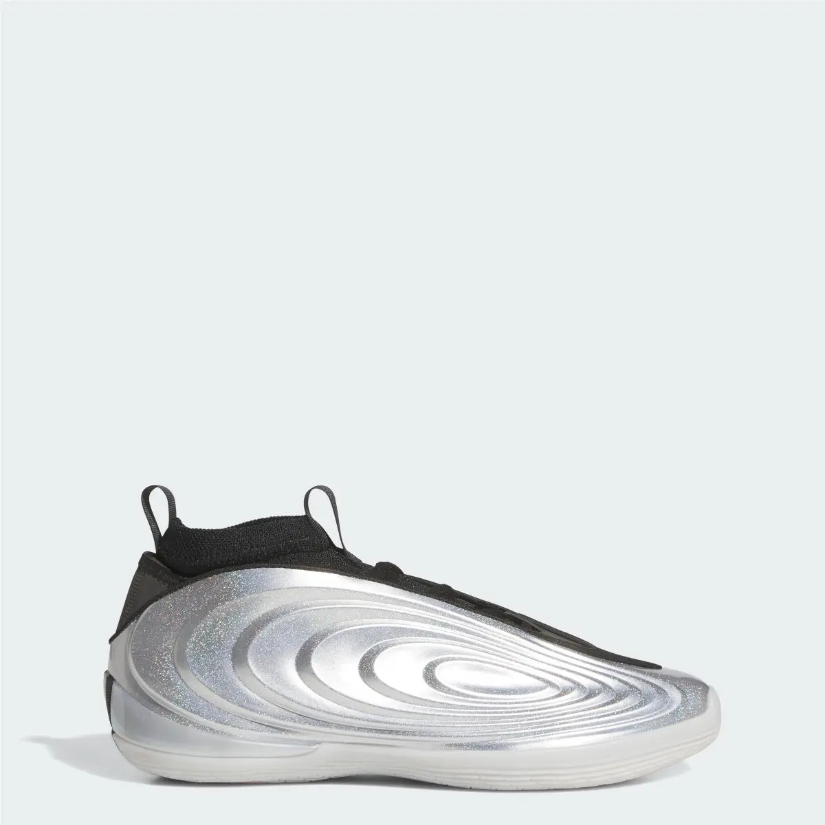 Men Harden Volume 10 Shoes Silver Metallic / Core Black / Lucid Ora by Adidas