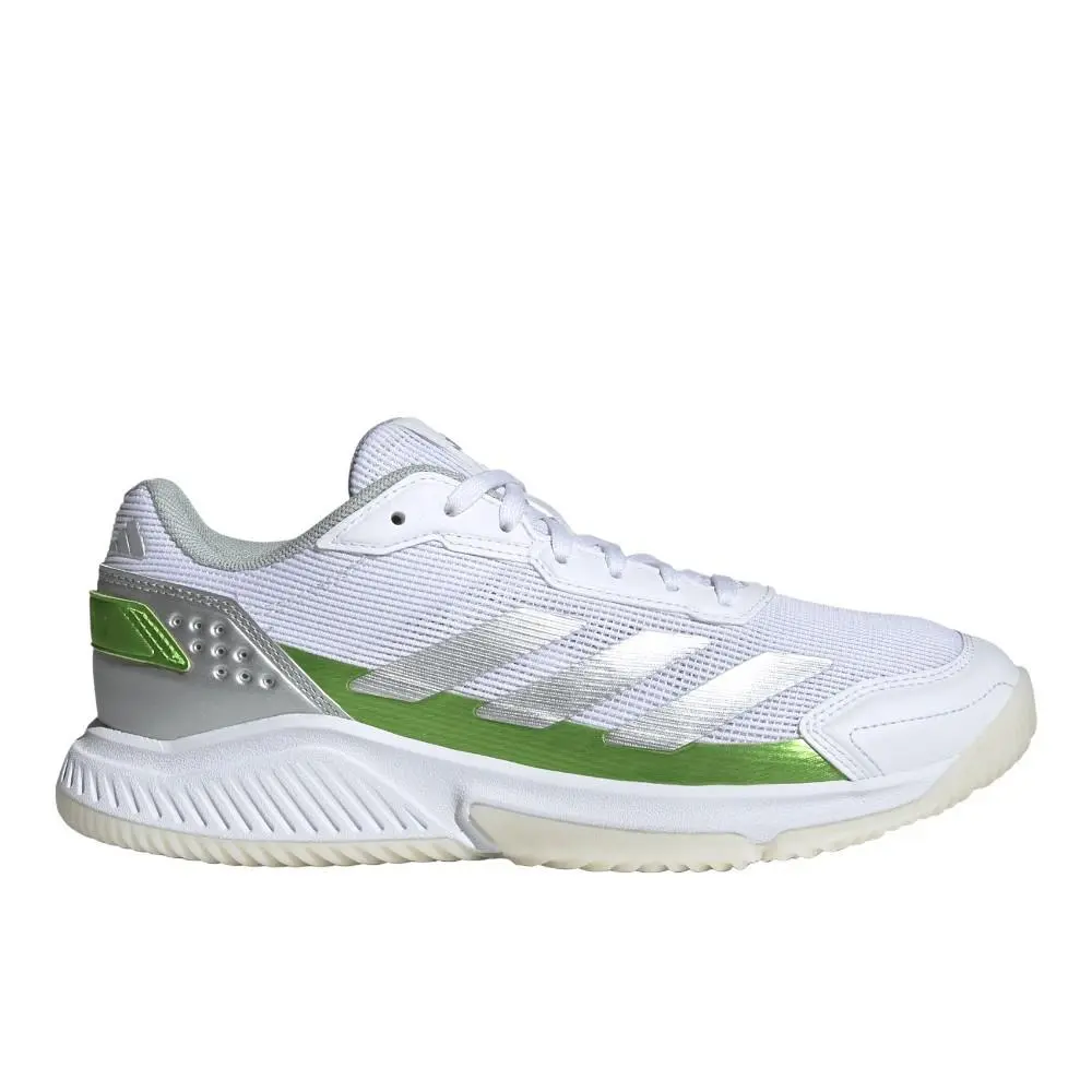 Adidas shoes - adidas Courtquick Padel - Courtquick Padel - JP7229 - Green, Silver, White 7