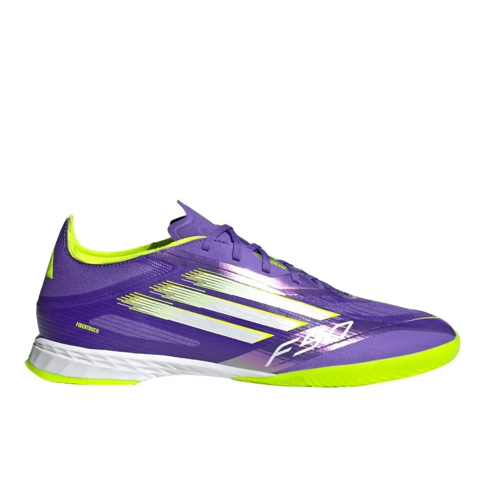 Adidas F50 Pro Indoor Soccer Mens Purple Sneakers Athletic Shoes JH7682