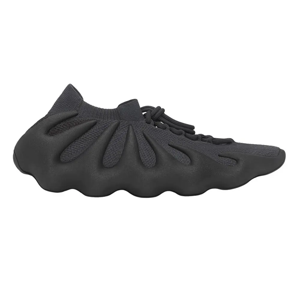 Adidas Yeezy 450 Lace Up Mens Black Sneakers Casual Shoes H03665