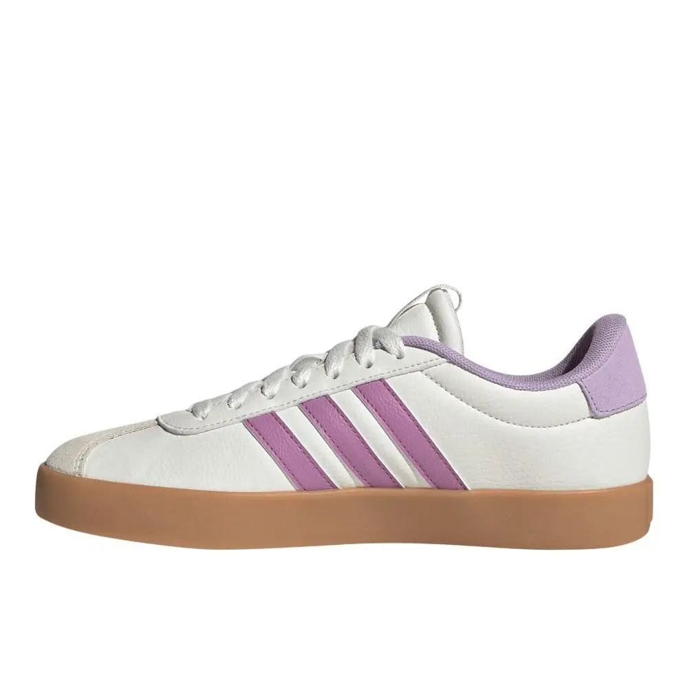 Adidas shoes - adidas Vl Court 3.0 Lace Up - JR8661 - Purple, White 7