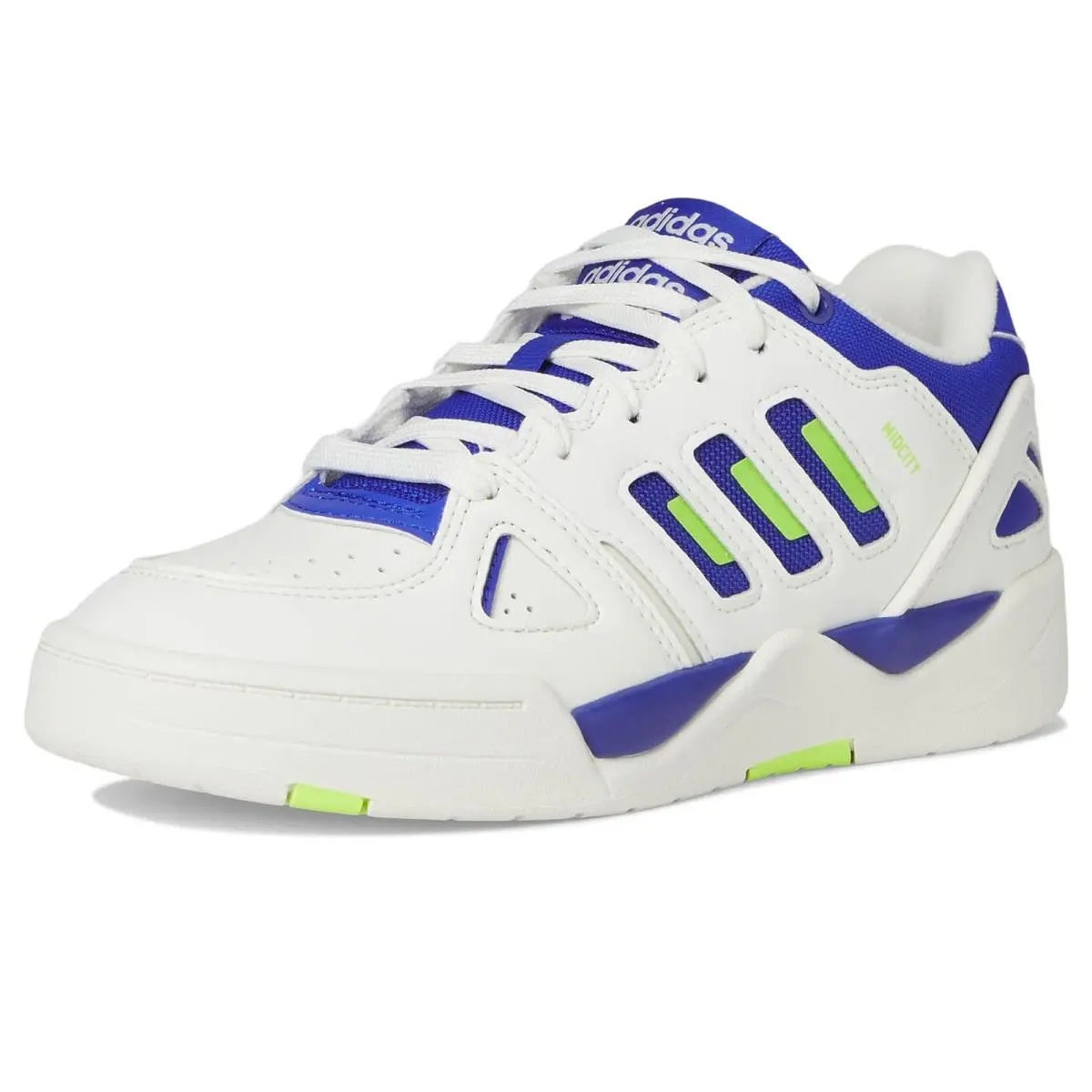 Adidas shoes - White/Lucid Blue/Lucid Lemon 5
