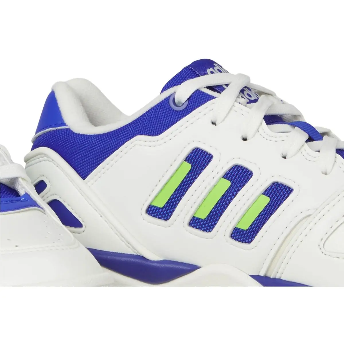Adidas shoes - White/Lucid Blue/Lucid Lemon 4