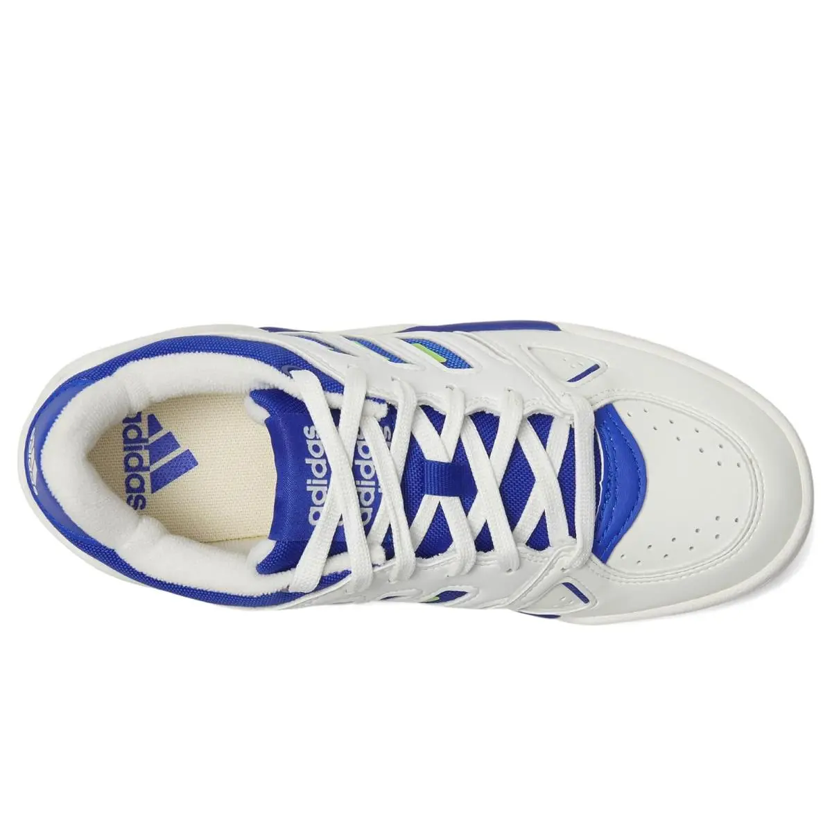 Adidas shoes - White/Lucid Blue/Lucid Lemon 7