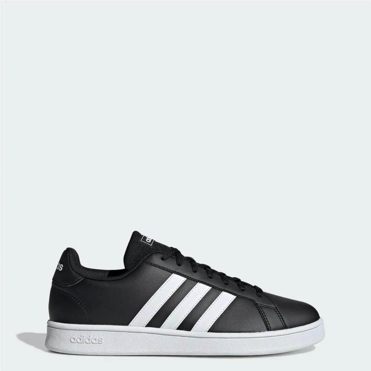 Adidas Grand Court Base Men`s Shoes Sneakers. Core Black/white. Choose SZ
