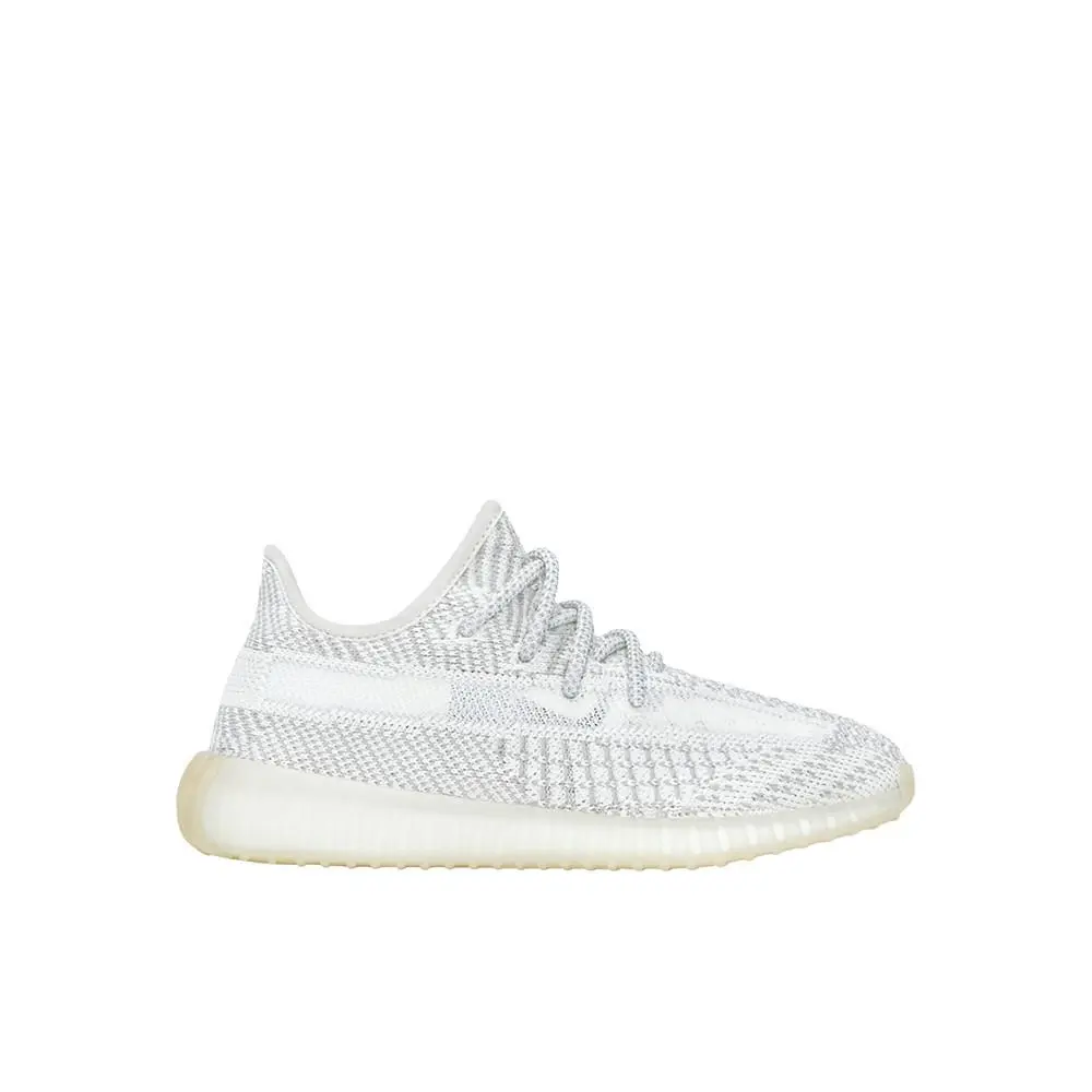 Adidas Yeezy Boost 350 V2 Slip On Toddler Boys White Sneakers Casual Shoes FX4