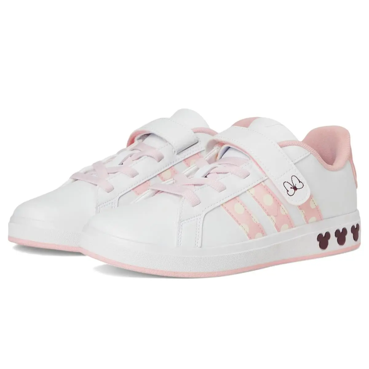 Adidas Kids Disney Minnie Mouse Grand Court Shoes Little Kid/big Kid