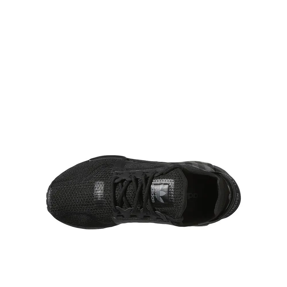 Adidas shoes - adidas Nmd R1 V2 Lace Up  Youth - FZ6238 - Black 2