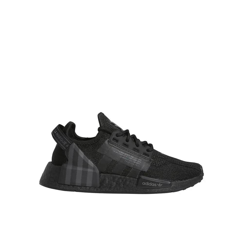 Adidas shoes - adidas Nmd R1 V2 Lace Up  Youth - FZ6238 - Black 5