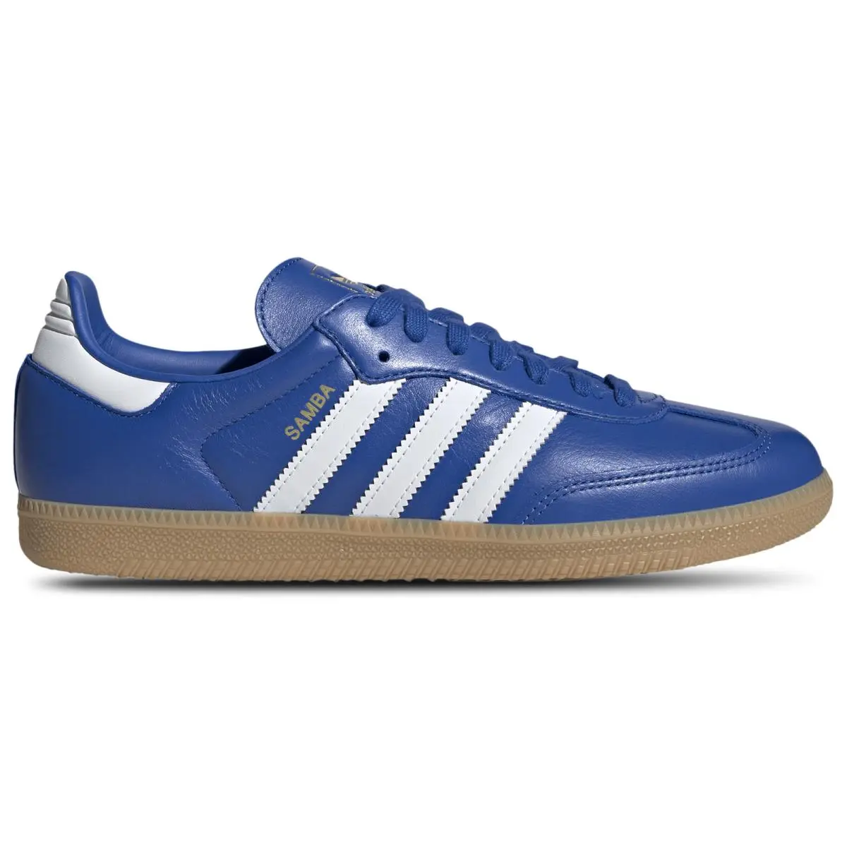 JR0882 Mens Adidas Samba OG `blue Cloud White Gum`