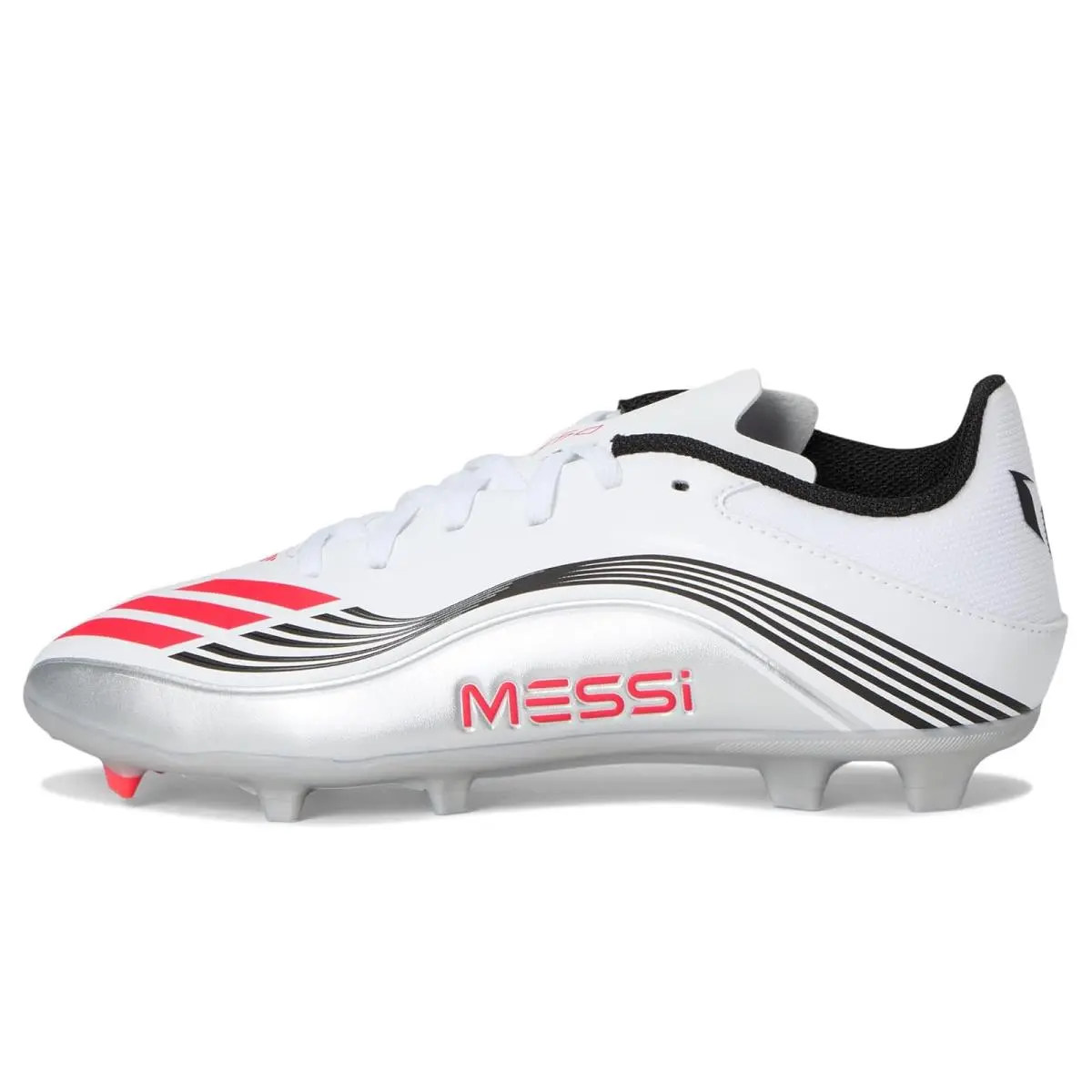 Adidas shoes - White/Lucid Red/Silver Metallic 2