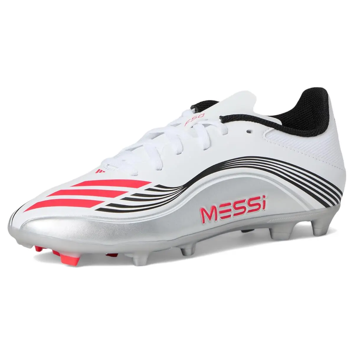 Adidas shoes - White/Lucid Red/Silver Metallic 5
