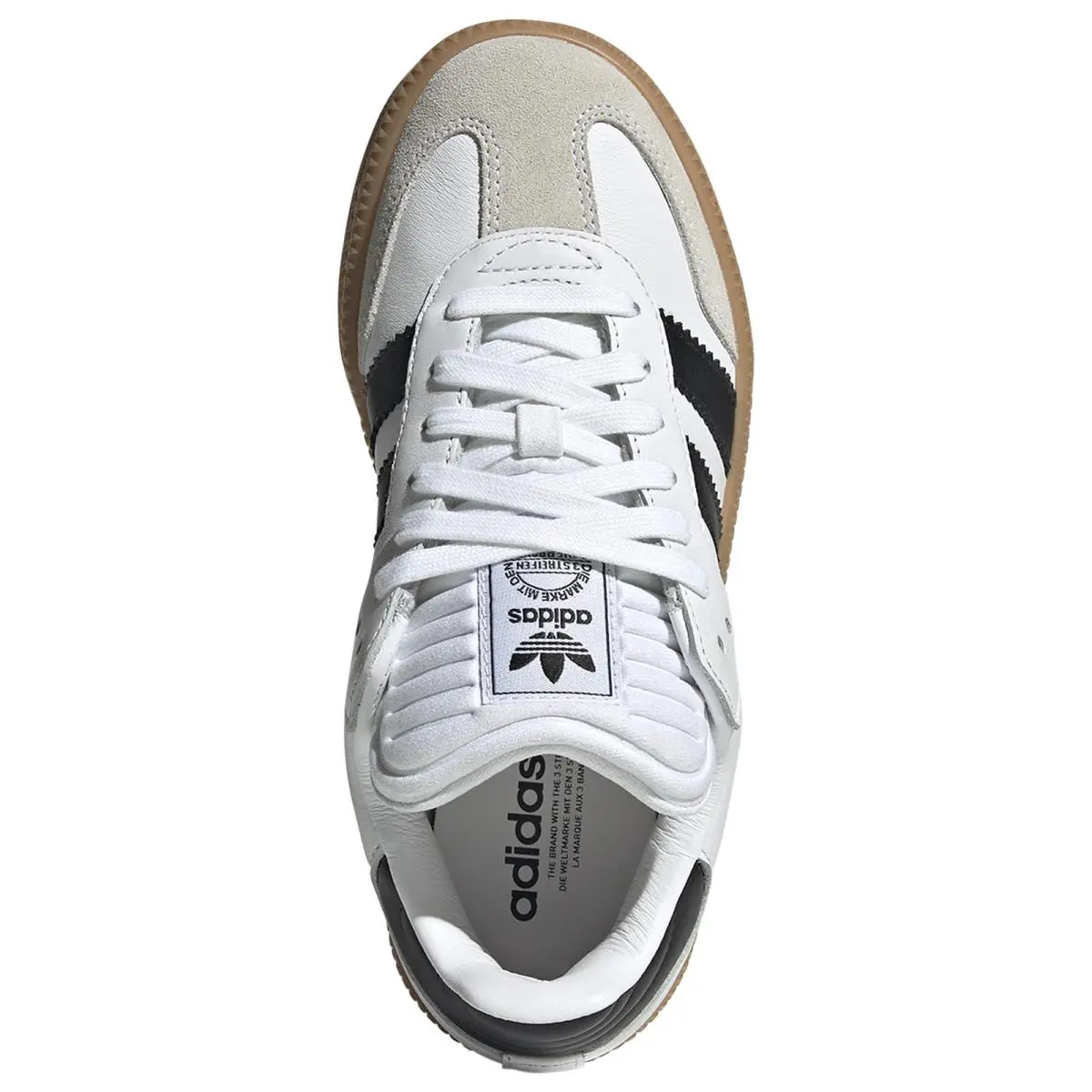 Adidas shoes - Cloud White/Core Black/Gum 7