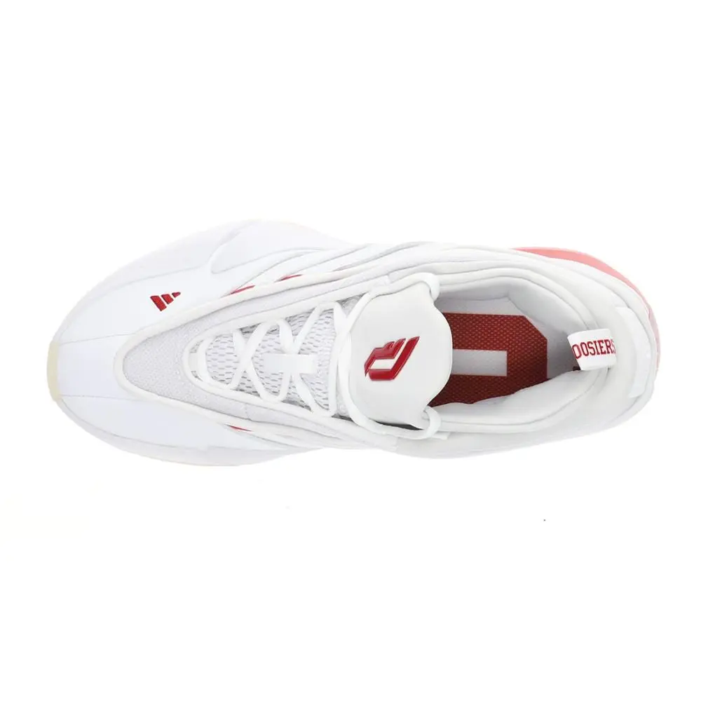 Adidas shoes - adidas Dame 9 Indiana Hoosiers Basketball - JH6137-A - White 8
