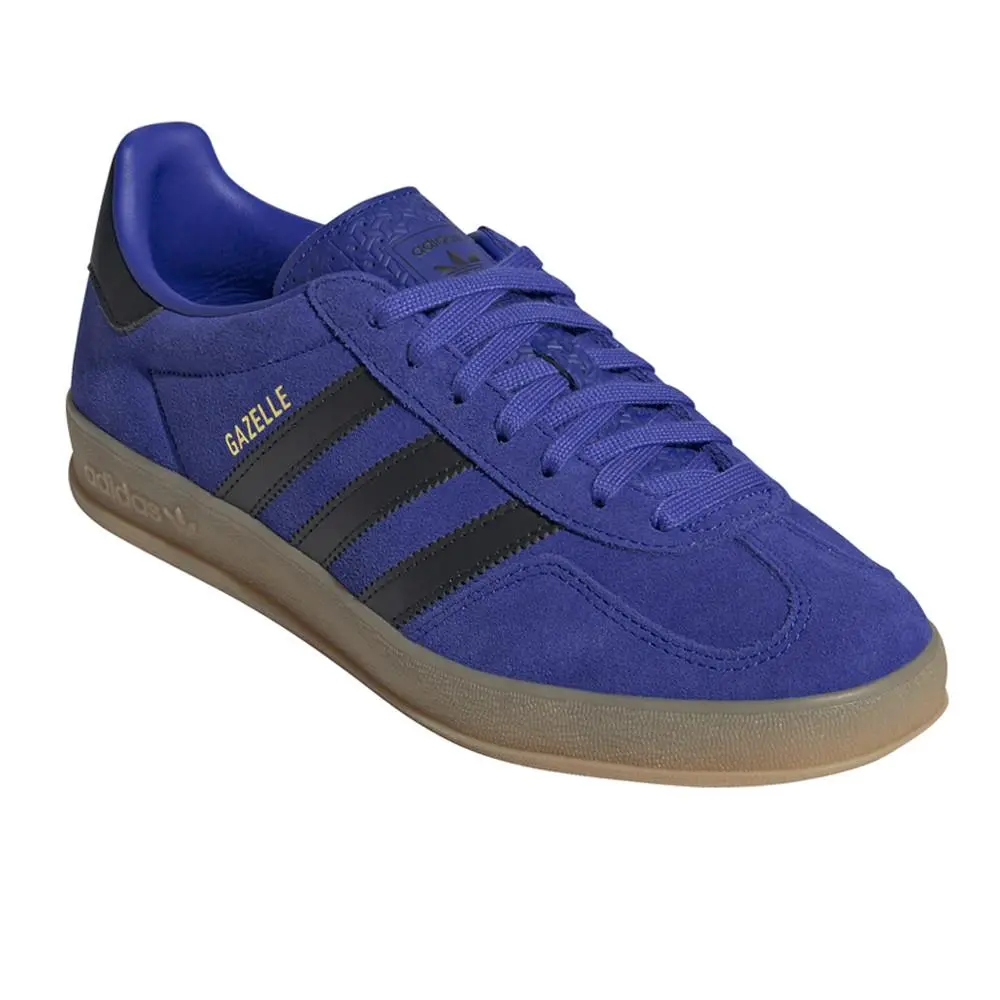 Adidas shoes - adidas Gazelle Indoor Lace Up - JR6302 - Blue 0