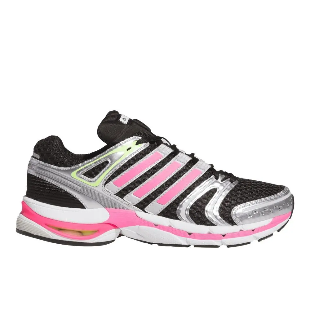 Adidas Adistar Control 5 Lace Up Mens Black Pink Silver Sneakers Casual Shoes