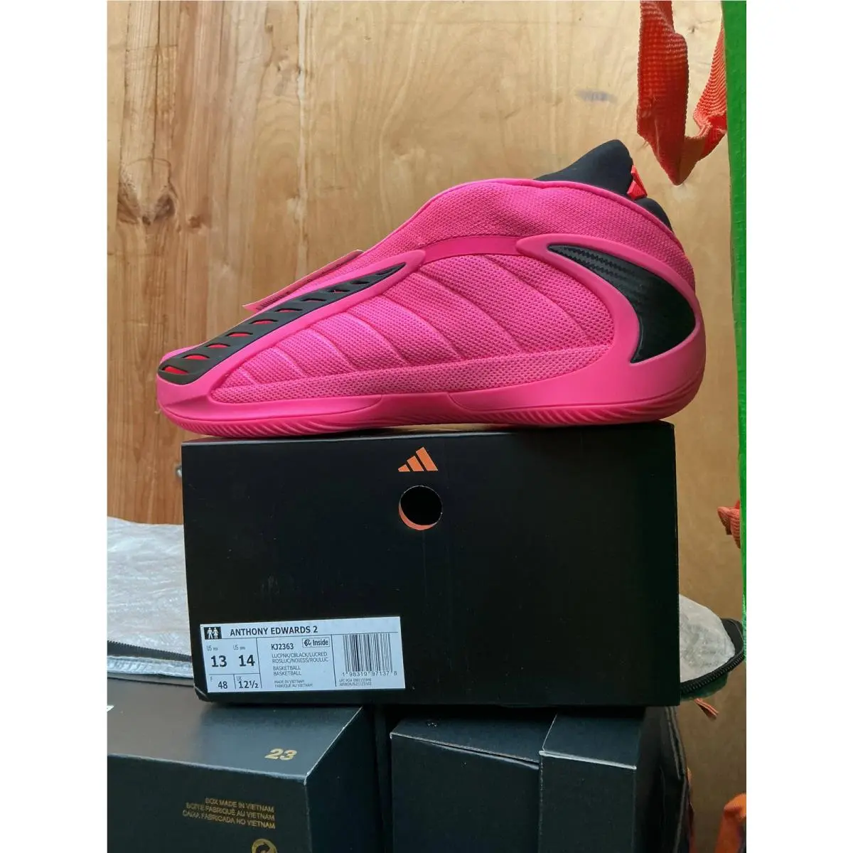 Adidas AE 2 Lucid Pink Black KJ2363