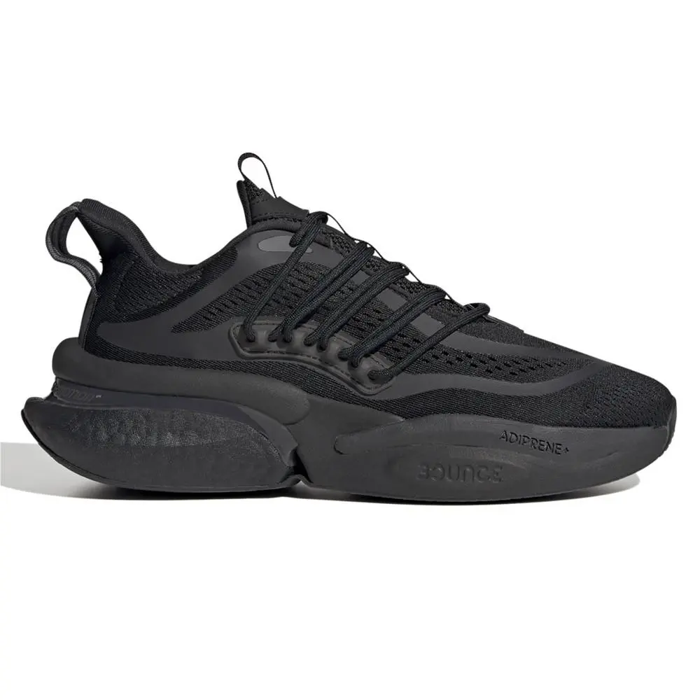 Adidas Alphaboost V1 Lace Up Mens Black Sneakers Casual Shoes HP2760