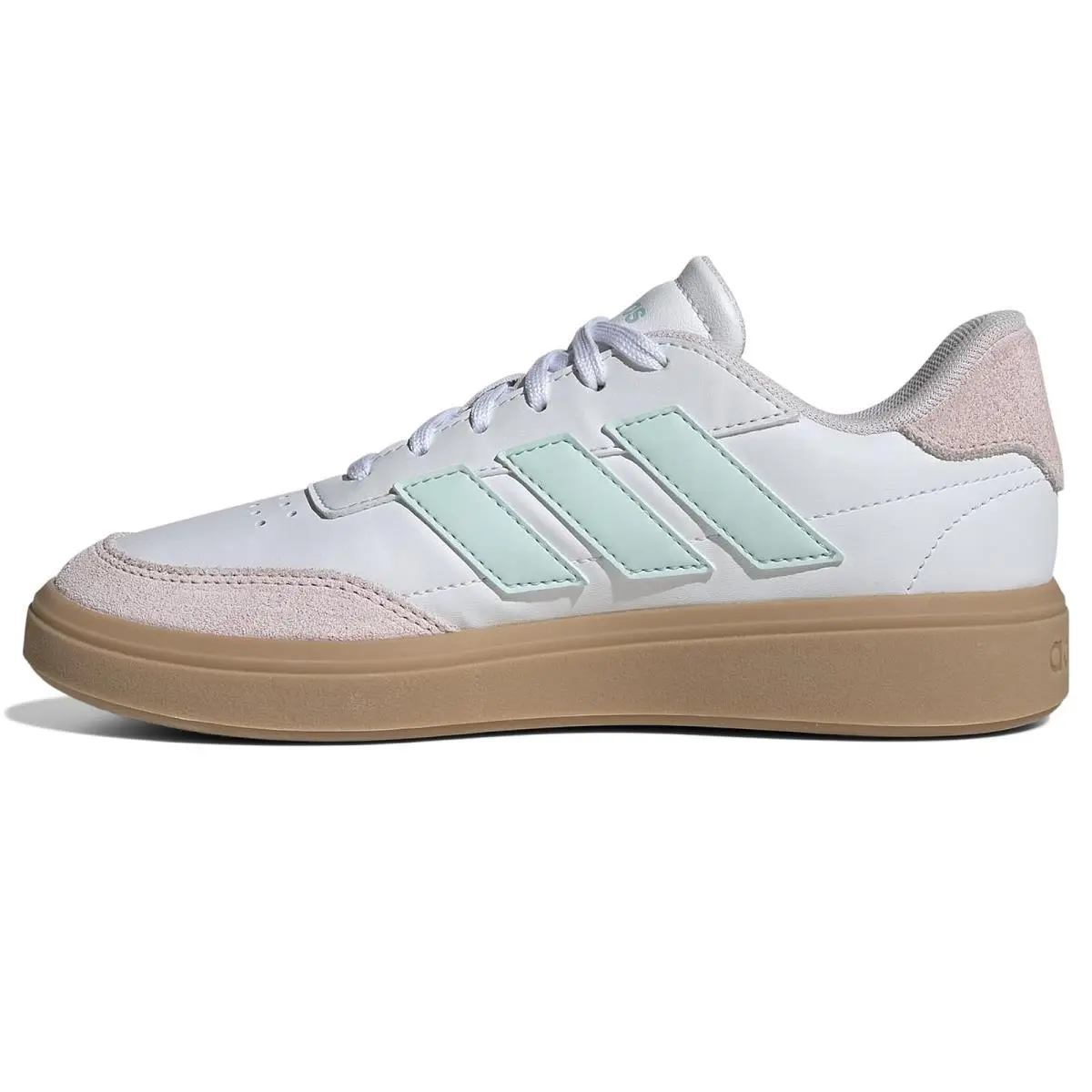 Adidas shoes - White/Halo Mint/Almost Pink 8