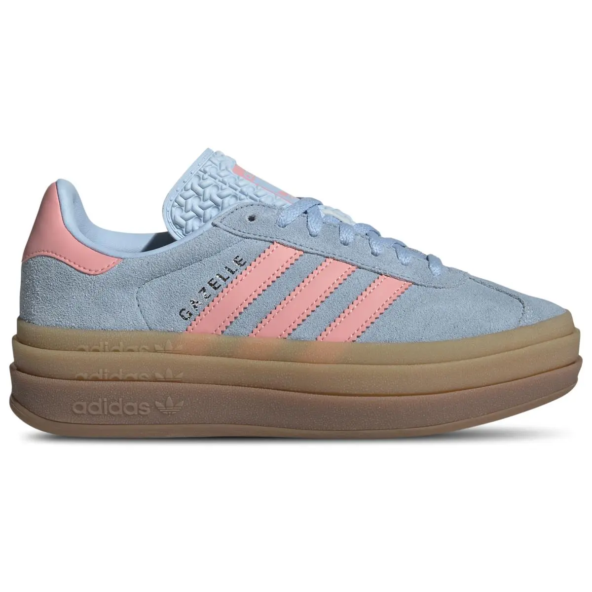 JI3384 Youth Adidas Originals Gazelle Bold - Bl/Pk