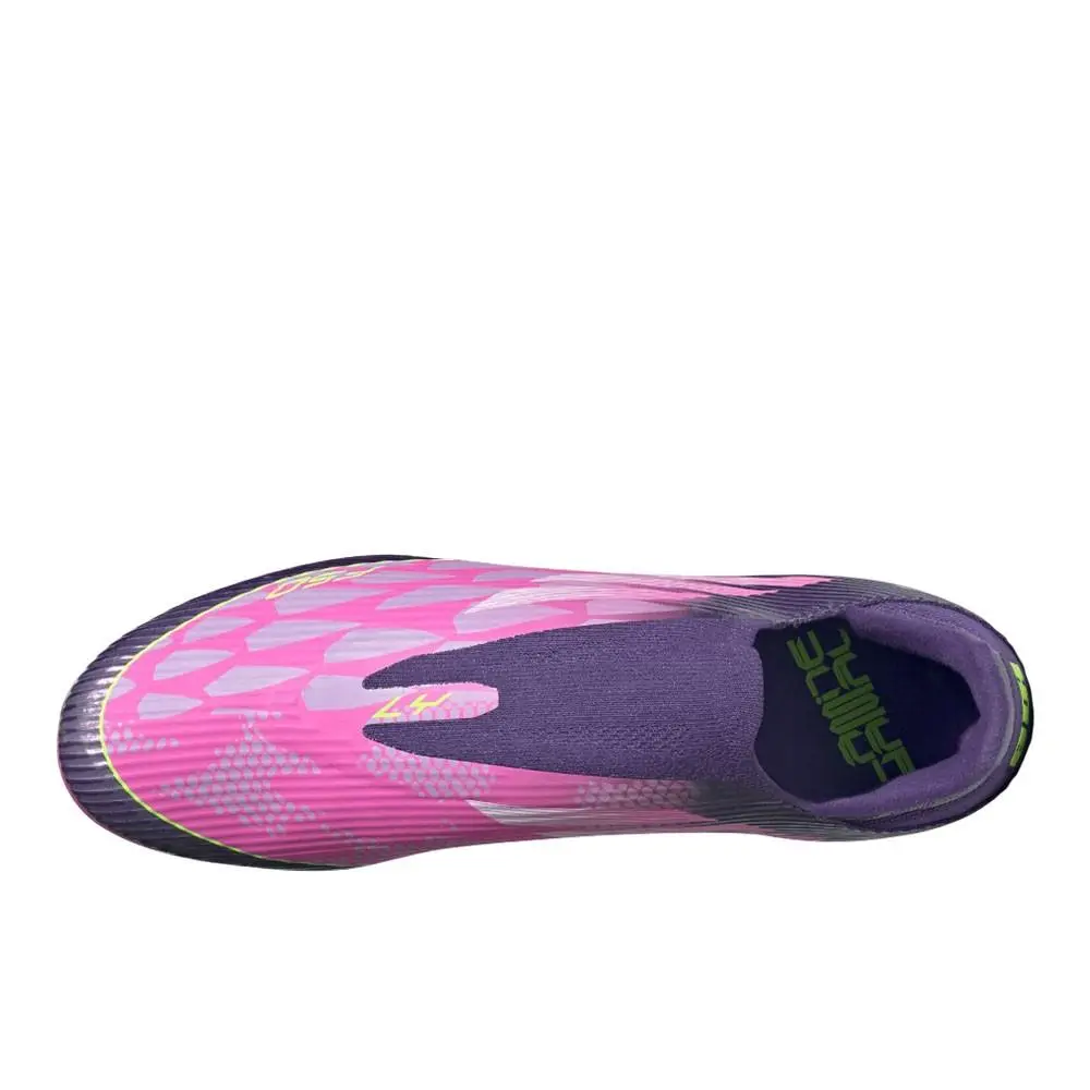 Adidas shoes - adidas F50 League Laceless Lamine Firm GroundMulti Ground Footbal - JQ9730 - Pink, Purple 2