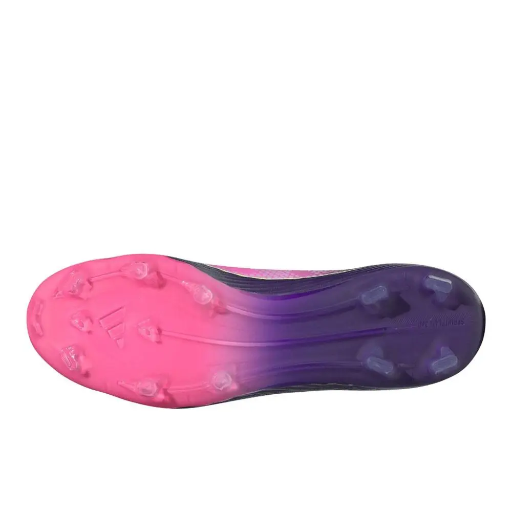 Adidas shoes - adidas F50 League Laceless Lamine Firm GroundMulti Ground Footbal - JQ9730 - Pink, Purple 9