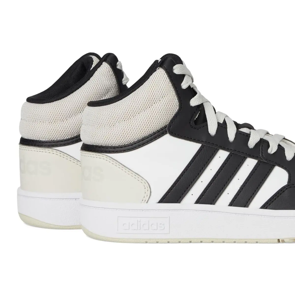 Adidas shoes - White/Black/Halo Silver 4