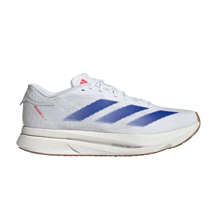 Adidas shoes - Adizero SL 2 Cloud White Royal Blue Pure - IF9383 - White 3