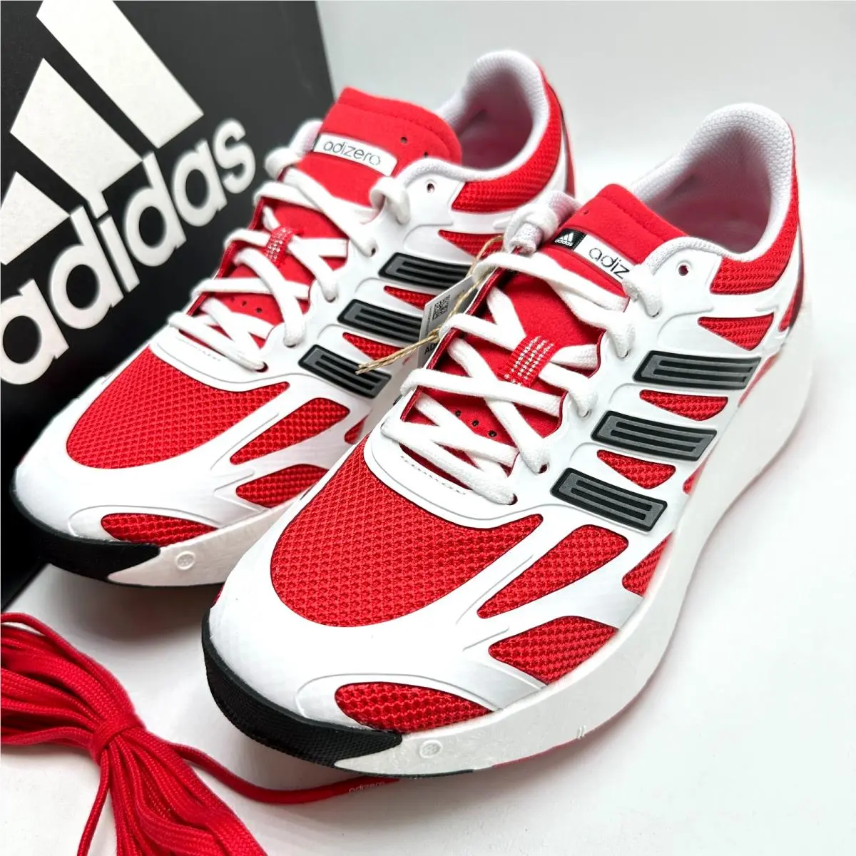 Adidas shoes - adidas Adizero - Adizero - JI0308 - Cloud White/Pure Ruby/Core Black 7