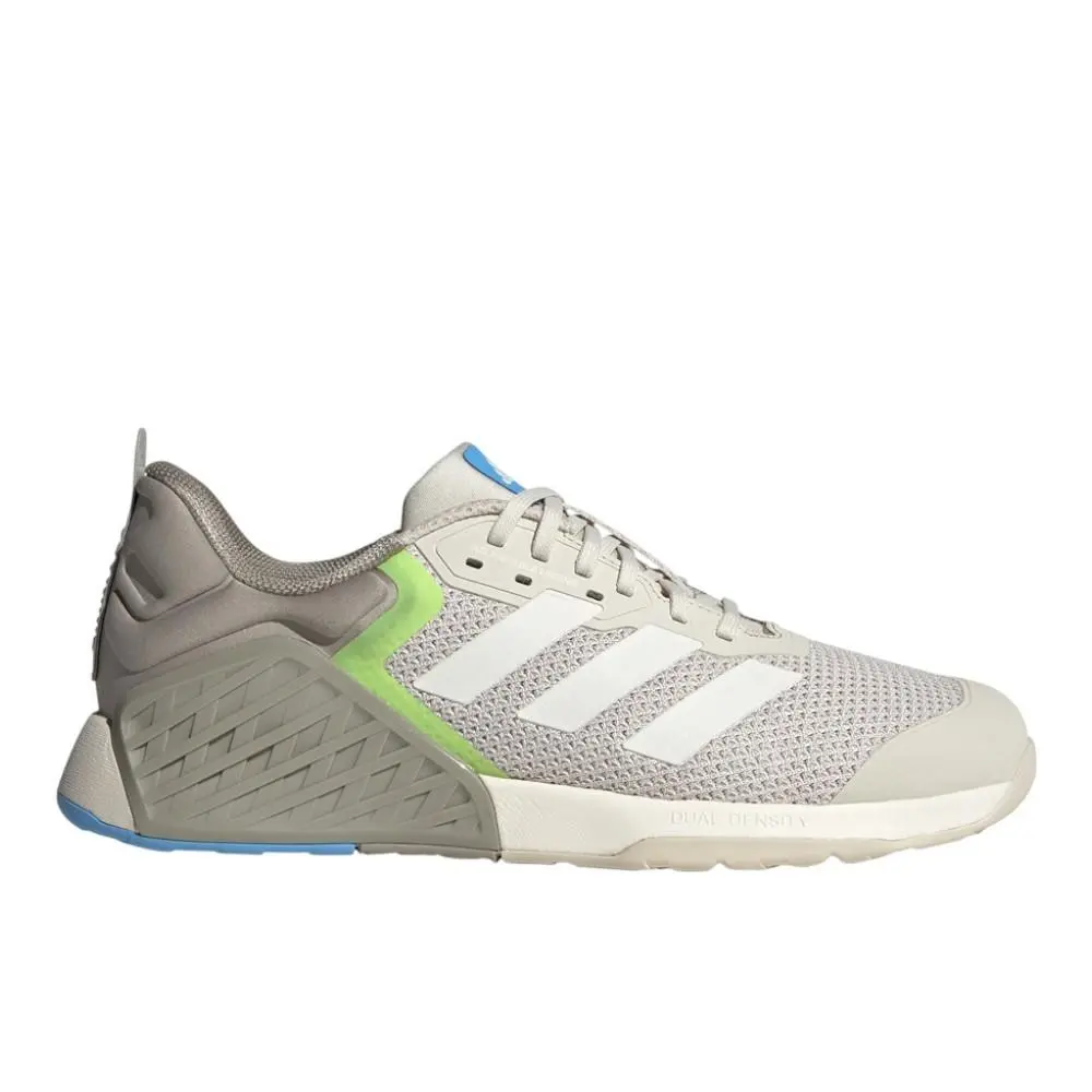 Adidas Dropset 3 Training Mens White Sneakers Athletic Shoes JP7239