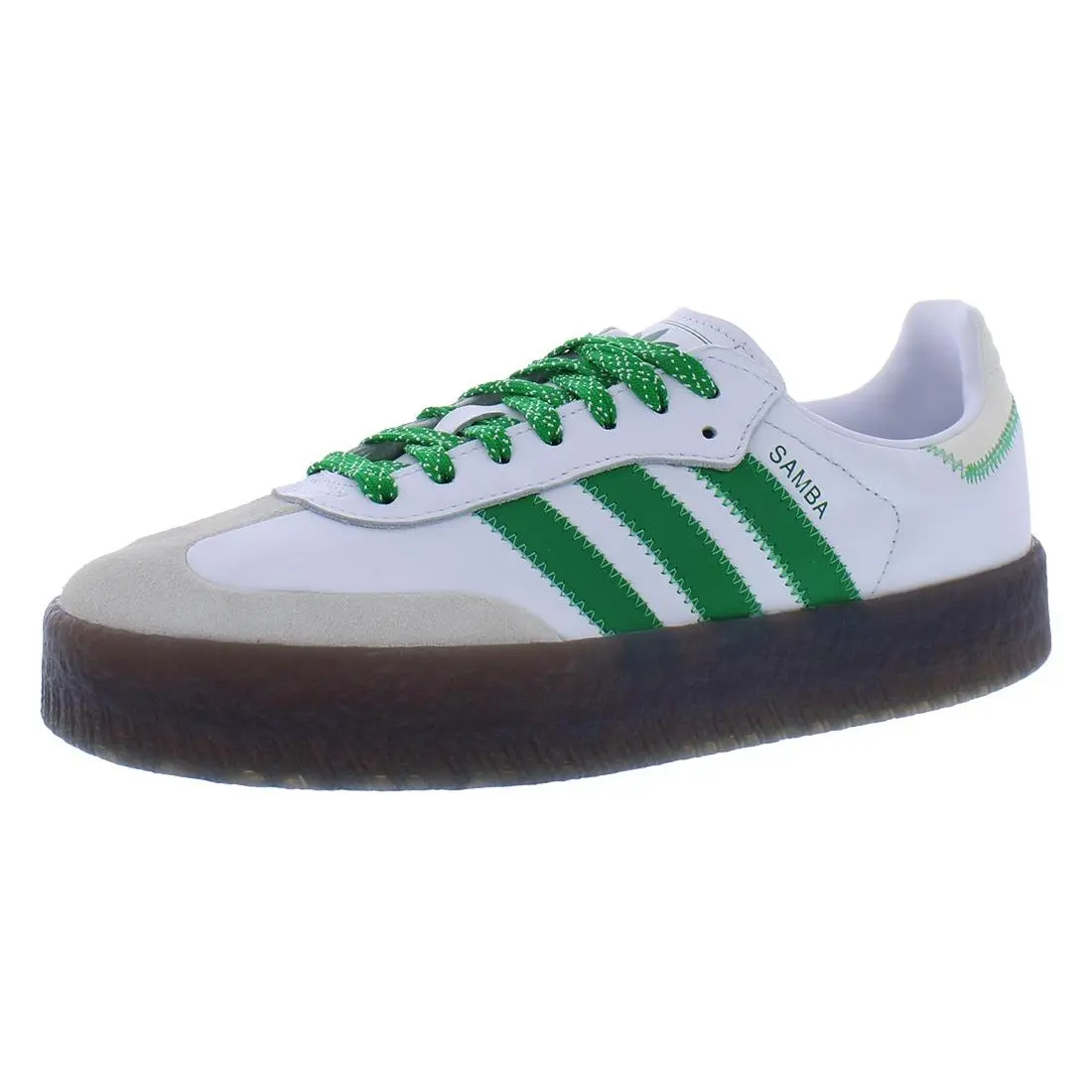 Adidas shoes - Cloud White/Green, Main: White 5