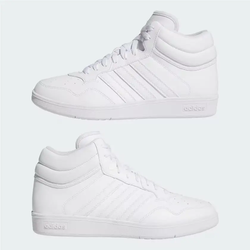Adidas shoes - adidas Hoops Mid - Hoops Mid - Adidas Hoops 40 - White 4