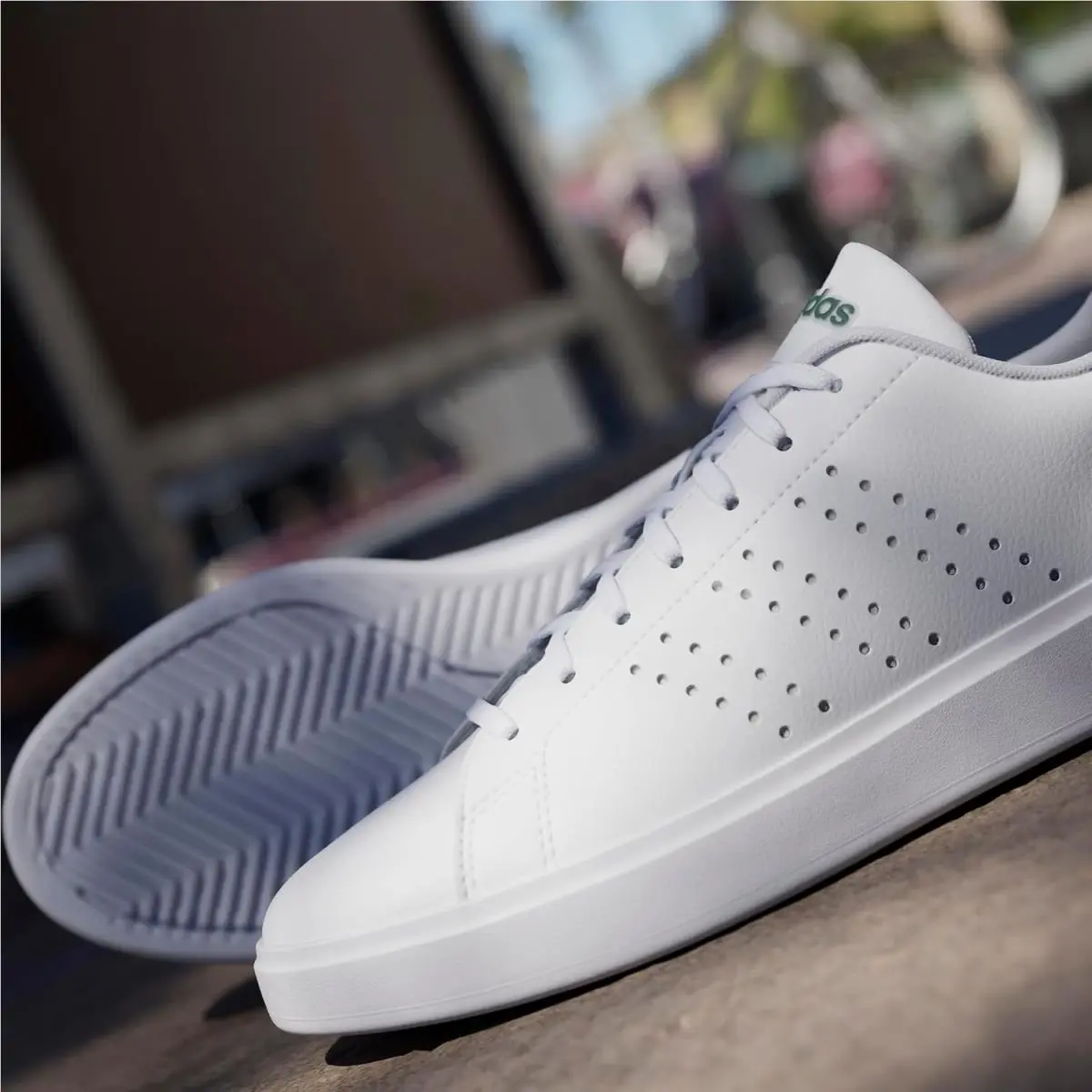 Adidas shoes - NIV49 - NIV49 - White/Black/Collegiate Green (UPC: 196477061009) 4