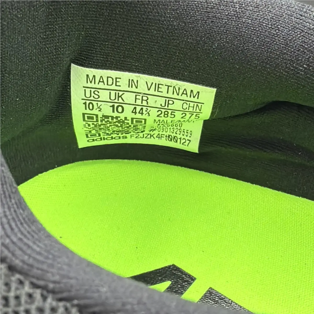 Adidas shoes - Adidas Adizero RC 4 `Black Solar Green` - gx6660 - green 9