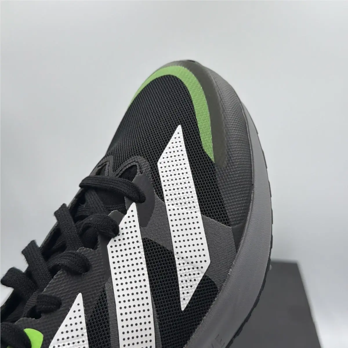 Adidas shoes - Adidas Adizero RC 4 `Black Solar Green` - gx6660 - green 6