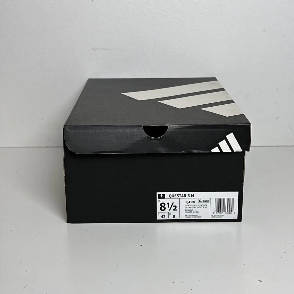 Adidas shoes - adidas Running - Running - JQ4380 - Gray, Manufacturer: Dash Grey/Grey Five/Semi Impact Orange 7
