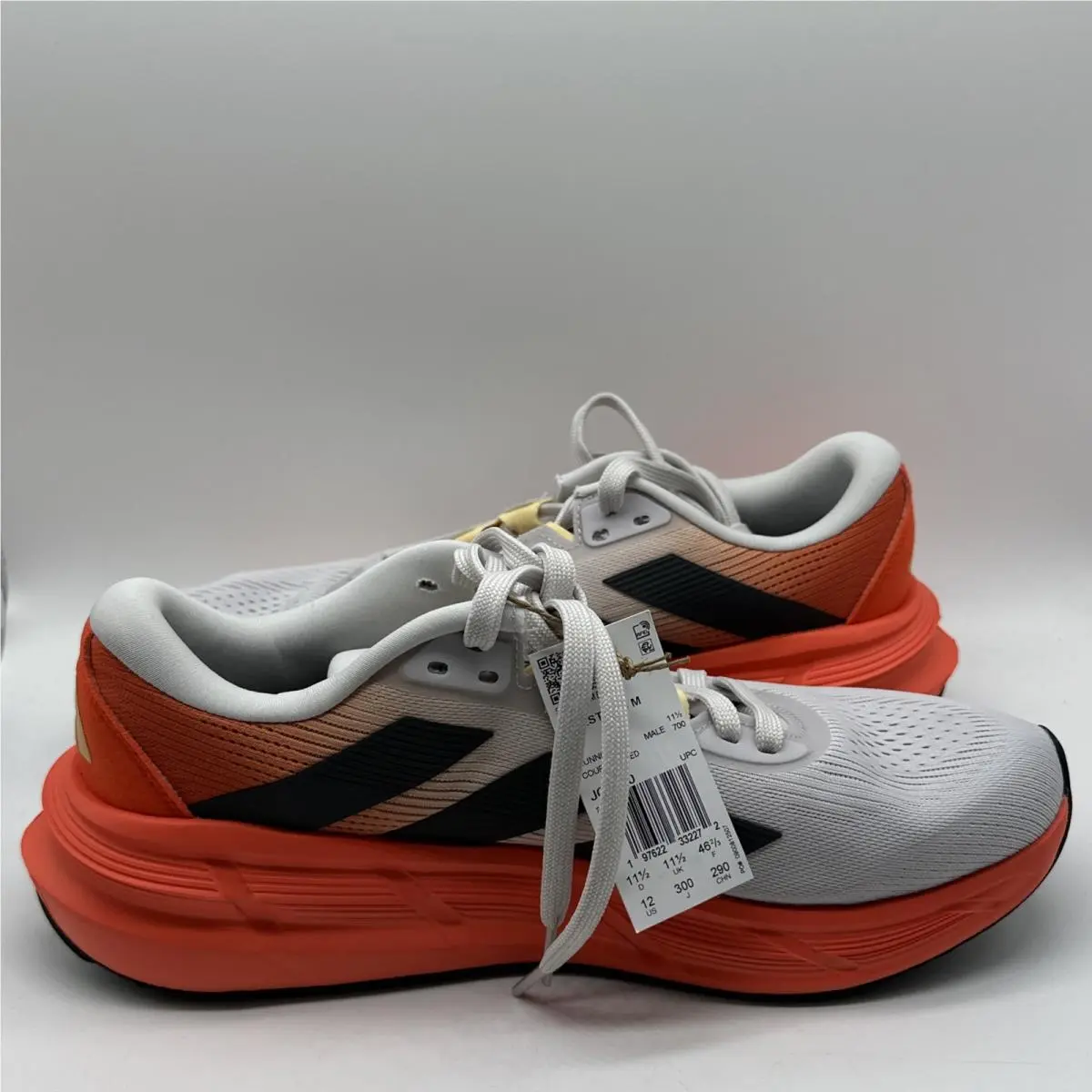Adidas shoes - adidas Running - Running - JQ4380 - Gray, Manufacturer: Dash Grey/Grey Five/Semi Impact Orange 5