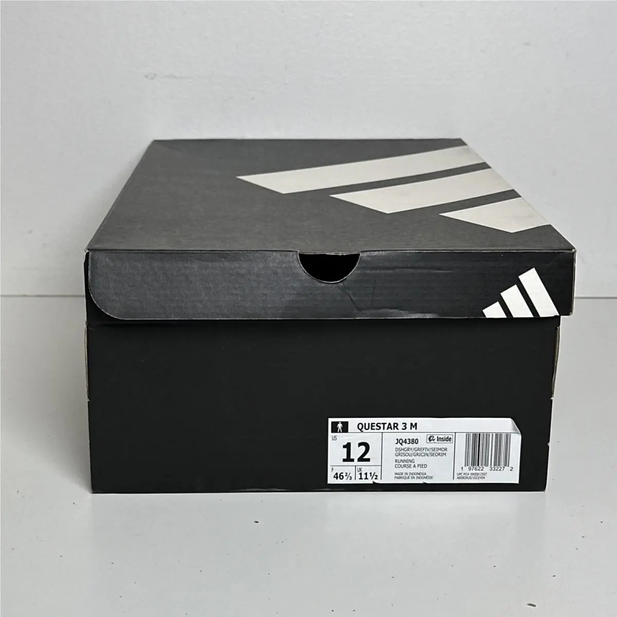 Adidas shoes - adidas Running - Running - JQ4380 - Gray, Manufacturer: Dash Grey/Grey Five/Semi Impact Orange 7