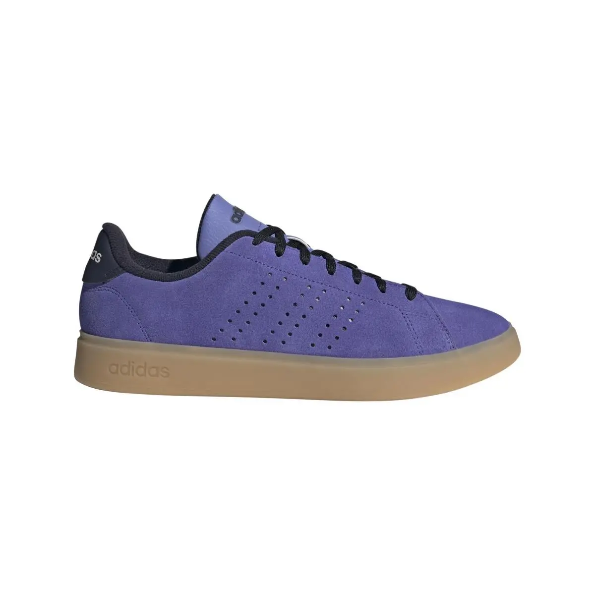 Adidas Men`s Semi Cobalt Blue Tennis Inspired Shoes Soft Suede Comfort