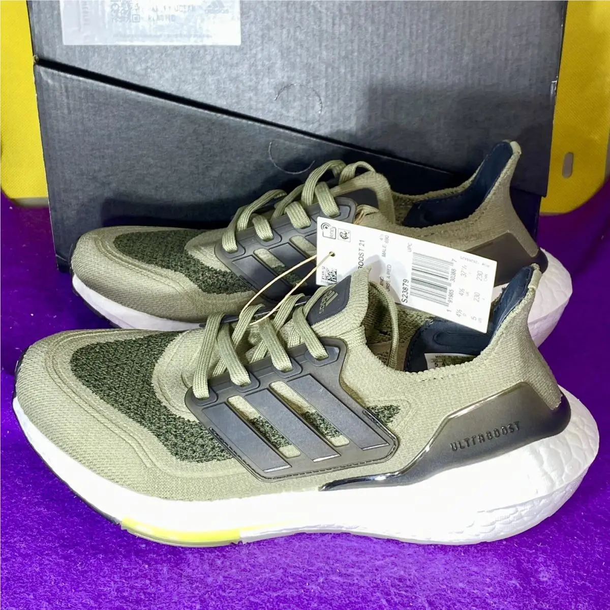Adidas shoes - adidas Ultraboost 21 - Ultraboost - S23879 - Green (UPC: 191985303887) 0